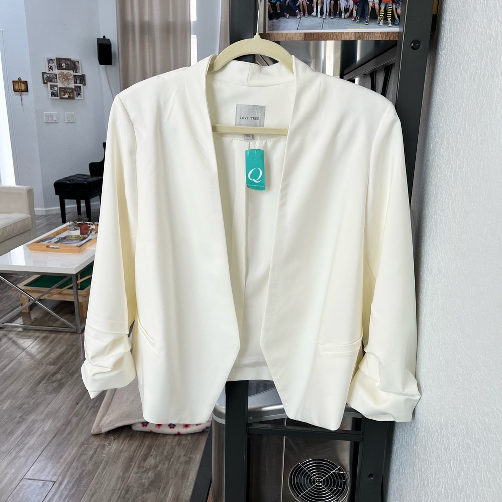 White Blazer